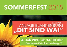 Sommerfest der Anlage Blankenburg 2015