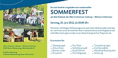 Sommerfest der Albert-Schweitzer-Stiftung Wohnen und Betreuen